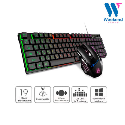 Kit Gamer Mouse + Teclado Imice Premium An300