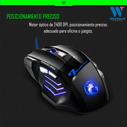 Kit Gamer Mouse + Teclado Imice Premium An300