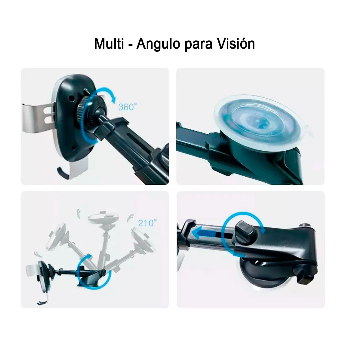 Soporte Para Celular Auto Cargador 15 W Wireless Yesido C123